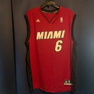Lebron James heat jersey